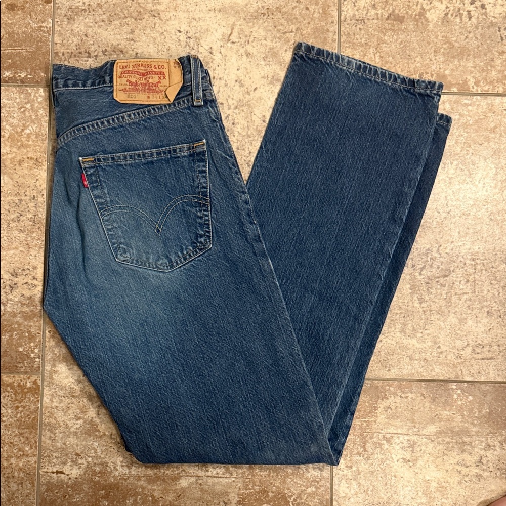 Levi's 501 Men's Classic Denim Jeans 34x34